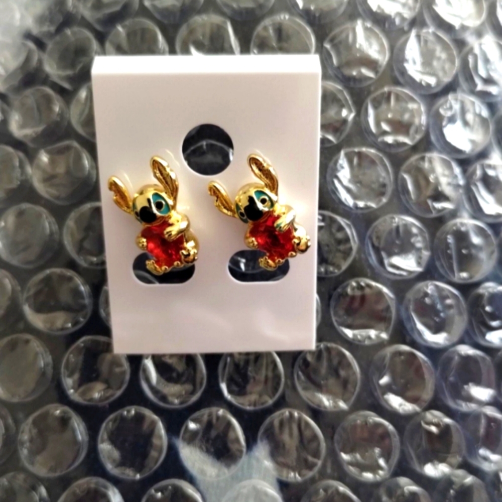 Stitch earrings
